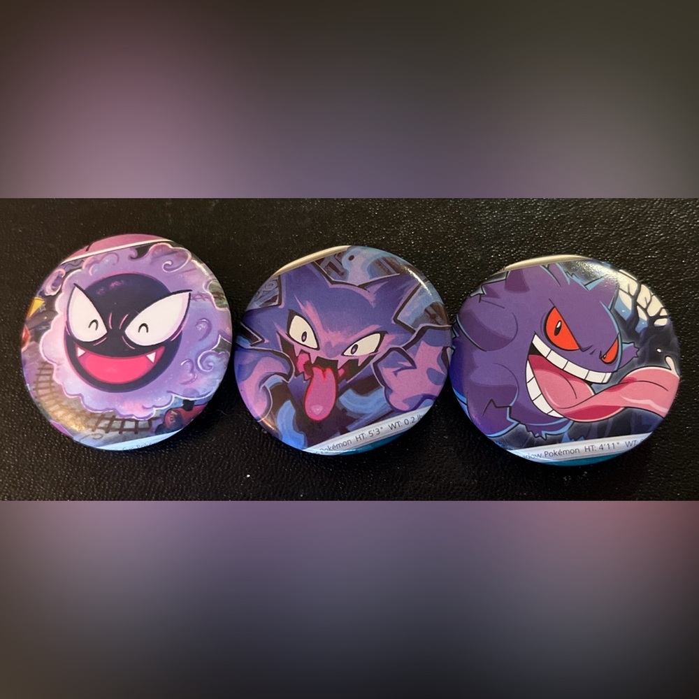 Full Spooky Evolution Pokémon 3 Pack Handmade.